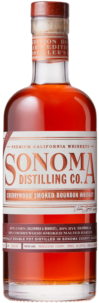 Sonoma Distilling Co. Cherrywood Smoked Bourbon Whiskey 750ml