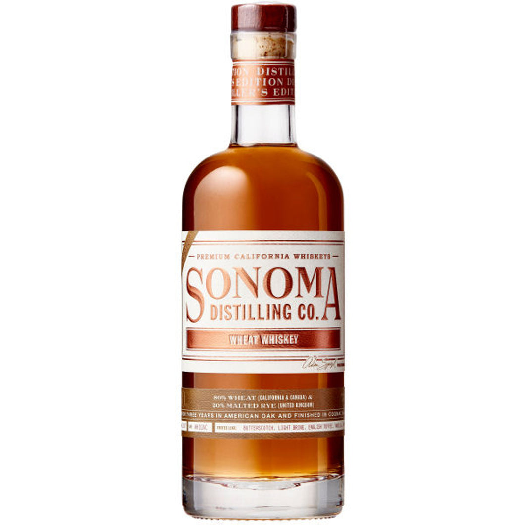 Sonoma Distilling Wheat Whiskey 750ml