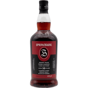 Springbank 10 Year Old Pedro Ximenez Sherry Cask Matured Single Malt Scotch Whisky 700ml