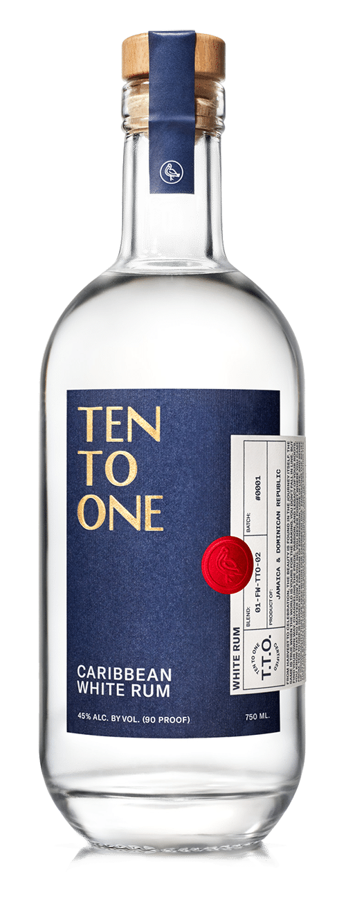 Ten To One White Rum 750ml