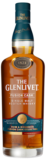 The Glenlivet Fusion Cask Rum & Bourbon Cask Selection Single Malt Scotch Whisky 750ml