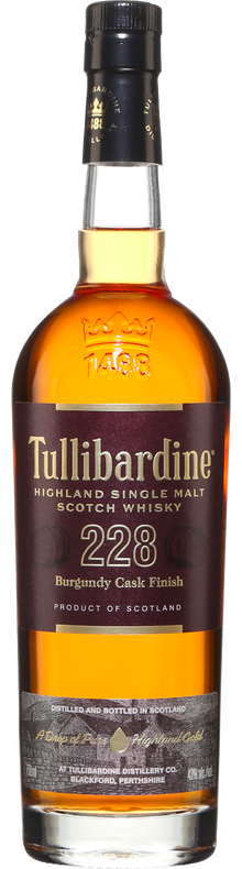 Tullibardine 228 Burgundy Finish Single Malt Scotch Whisky 750ml