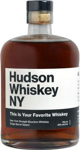 Tuthilltown Spirits Hudson Whiskey This is Your Favorite Whiskey Straight Bourbon Whiskey 750ml