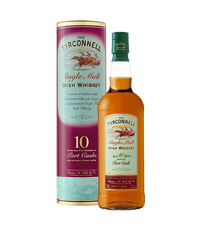 Tyrconnell 10 Year Old Port Cask Single Malt Irish Whiskey 750ml