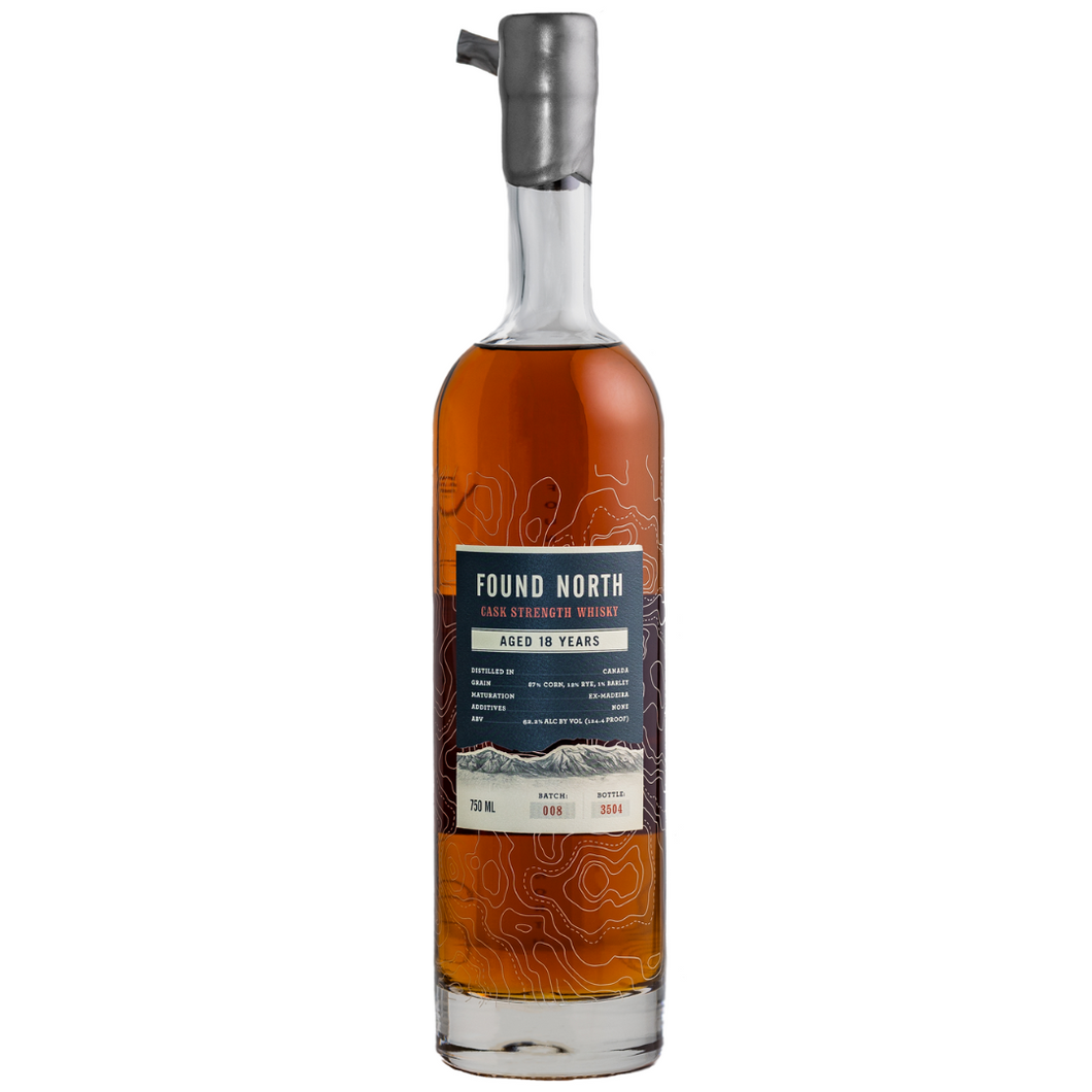 Found North 18 Year Old Batch 008 Cask Strength Whisky 750ml