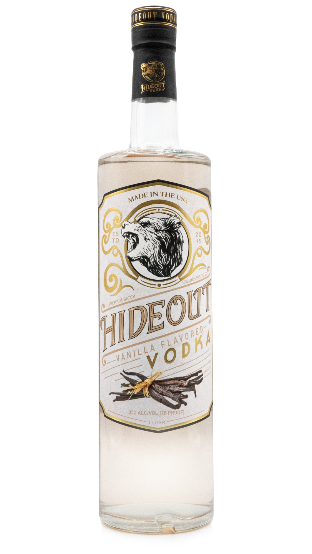 Hideout Vanilla Vodka 750ml