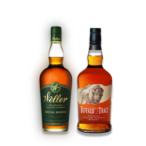 W. L. Weller Special Reserve & Buffalo Trace Kentucky Straight Bourbon Whiskey 750ml 2-Pack Bundle