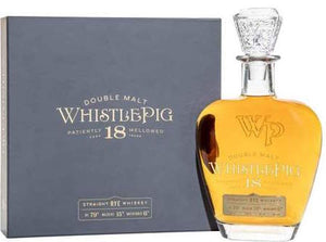 WhistlePig Double Malt 18 Year Old 5th Edition Straight Rye Whiskey 750ml