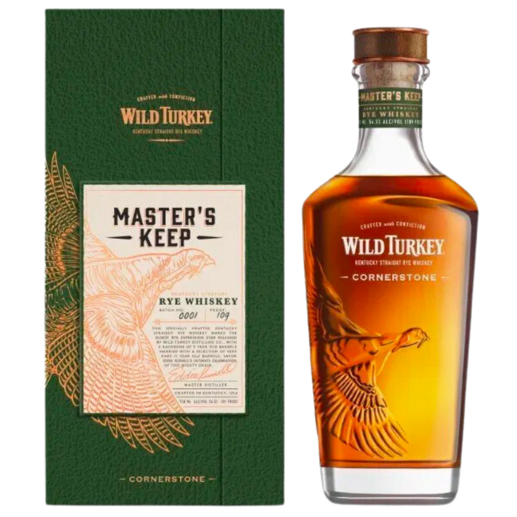 Wild Turkey Master's Keep Cornerstone Kentucky Straight Rye Whiskey 750ml