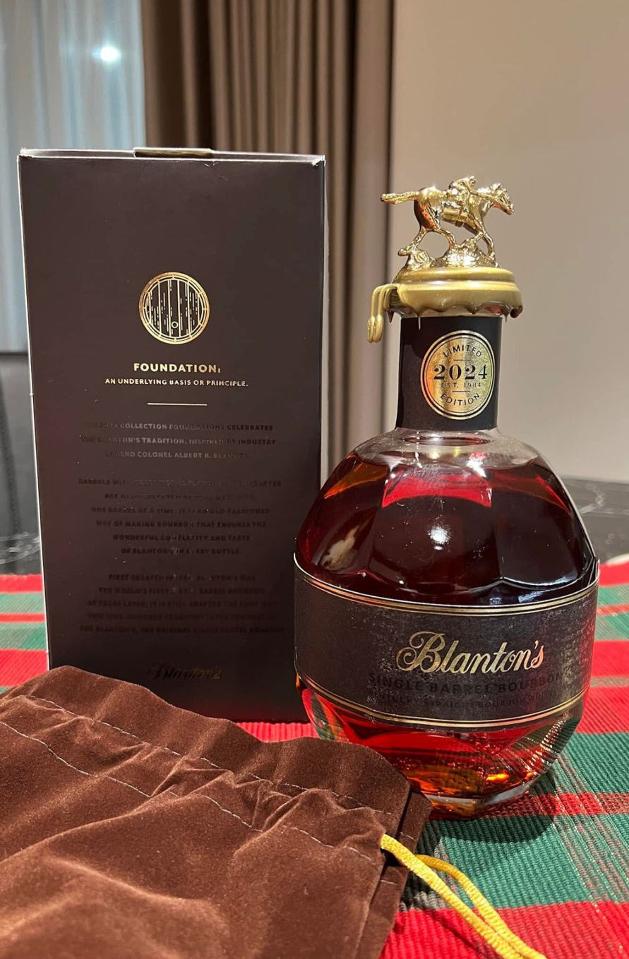 2024 Blanton's La Maison du Whisky Foundations Single Barrel 700ml