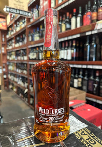 Wild Turkey Jimmy Russell's 70th Anniversary Release 8 Year Old Kentucky Straight Bourbon Whiskey 750ml