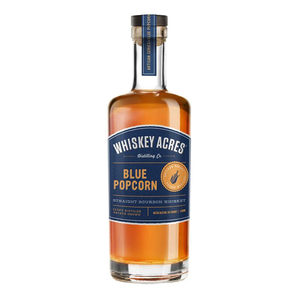 Whiskey Acres Blue Popcorn Straight Bourbon Whiskey 750ml