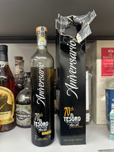 Load image into Gallery viewer, El Tesoro 70th Anniversario Extra Anejo Tequila DAMAGED Bottle 750ml
