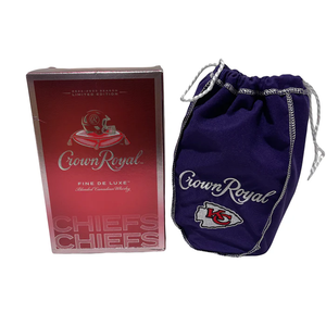 2023 Crown Royal Fine Deluxe Kansas City Chiefs Limited Edition Blended Canadian Whisky 750ml