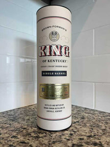 1940-1968-Louisville Kentucky-Brown Forman-King Blend Whisky-Keychain (M)