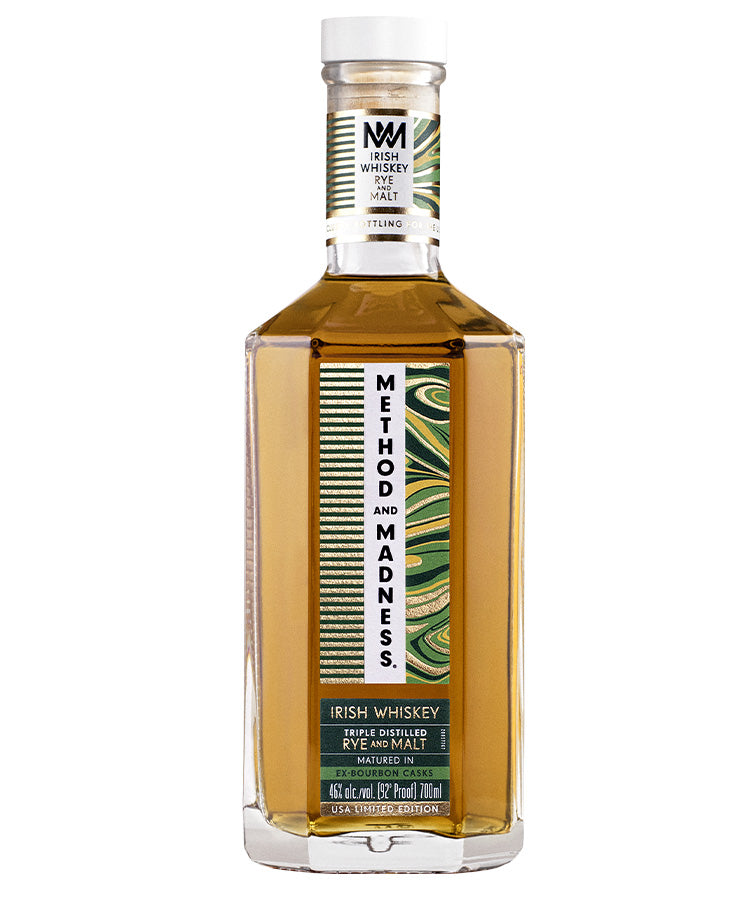 Method & Madness Rye and Malt Irish Whiskey 750ml