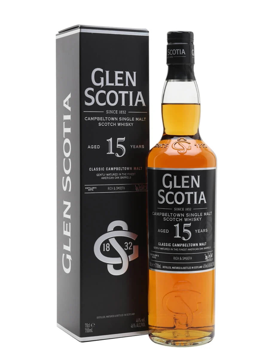 Glen Scotia 15 Year Old Campbeltown Single Malt Scotch Whisky