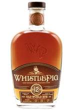 Load image into Gallery viewer, WhistlePig Farm Old World Series Cask Finish 12 Years Old Straight Rye Whiskey 750ml
