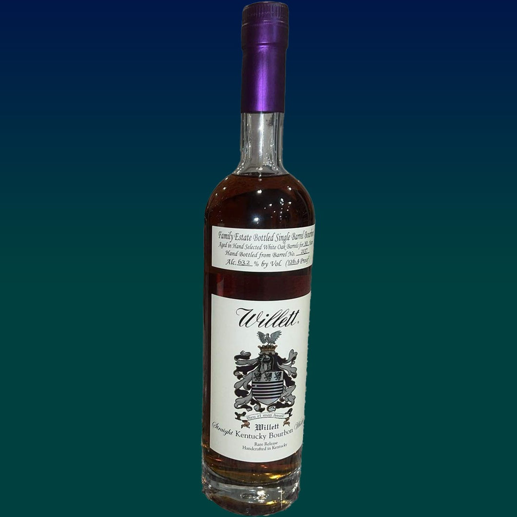 Willett Family Estate Bottled Single Barrel 10 Year Old Batch No. 2137 Straight Bourbon Whiskey 750ml