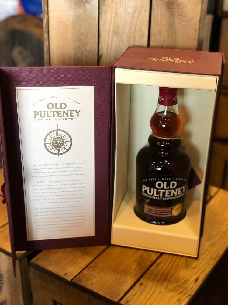 1983 Old Pulteney Vintage 33 Year Old Single Malt Scotch