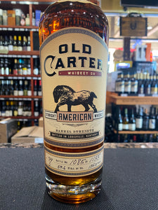 Old Carter 14 Year Old Batch 8 Straight American Whiskey 750ml