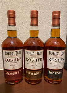 BUFFALO TRACE KOSHER 3 BTL SET 750ML