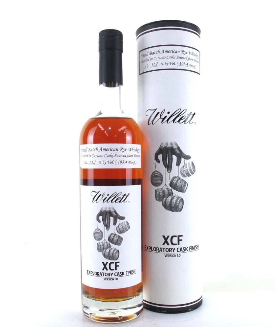 Exploratory Cask Finish, Willett XCF 'Exploratory Cask Finish for sale in the United States, willett straight rye whiskey rare release.