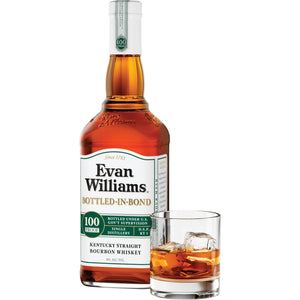 Evan Williams Bottled In Bond 100 Proof Bourbon Whiskey 750ml